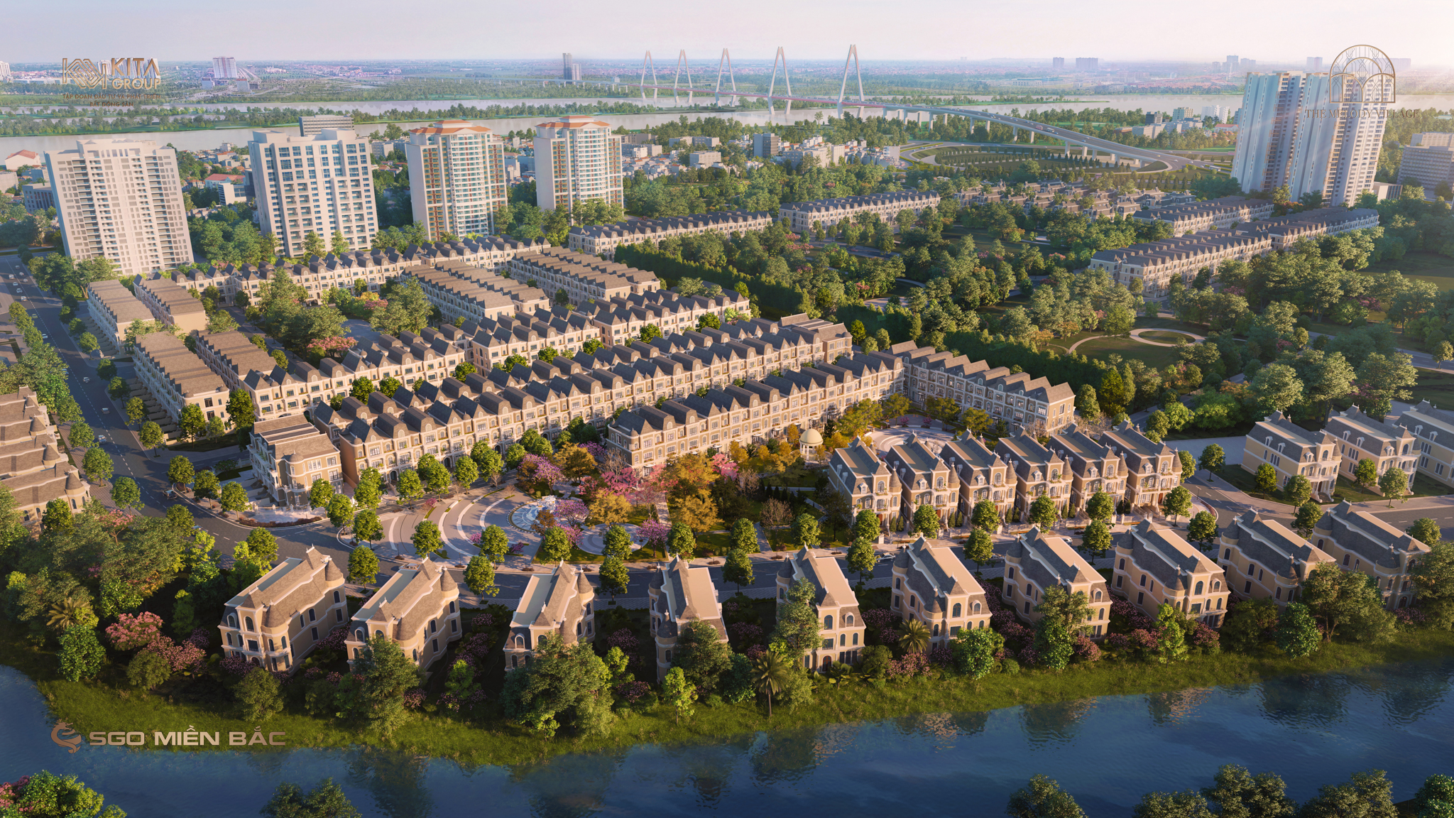 phối cảnh dự án the melody ciputra