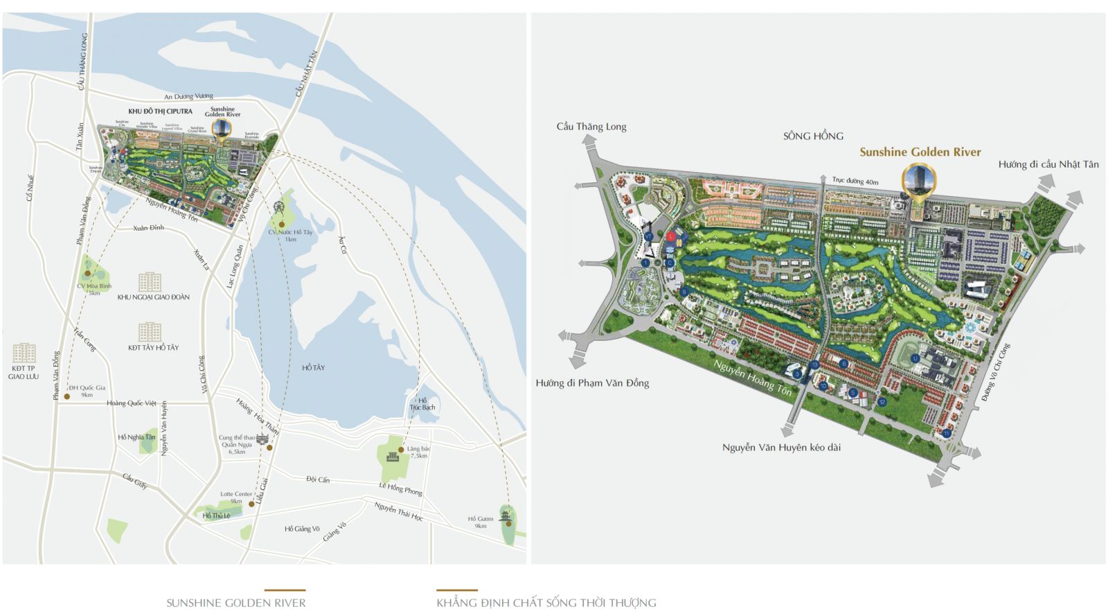 Vi Tri Sunshine GolĐen River