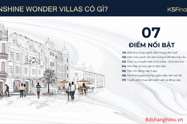 7 điểm Nổi Bật Dự án Sunshine Wonder Villas