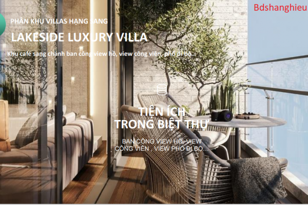 Ban Công View Hồ Và Công Viên