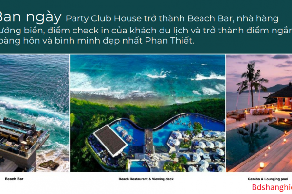 Party Club House dự án sunshine marina mũi né