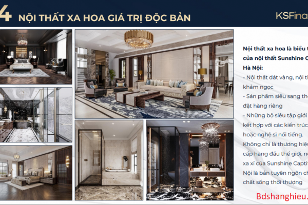 Nội Thất Xa Hoa Dự án Sunshine Wonder Villas