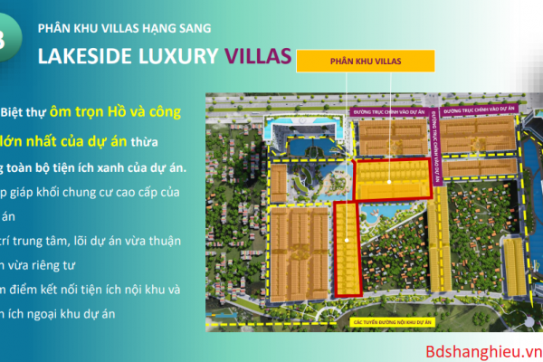 Phân Khu Villas Hạng Sang