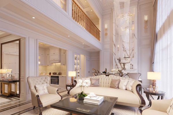 Phòng Khách Phong Cách Hiện đại Dự án Sunshine Crystal River