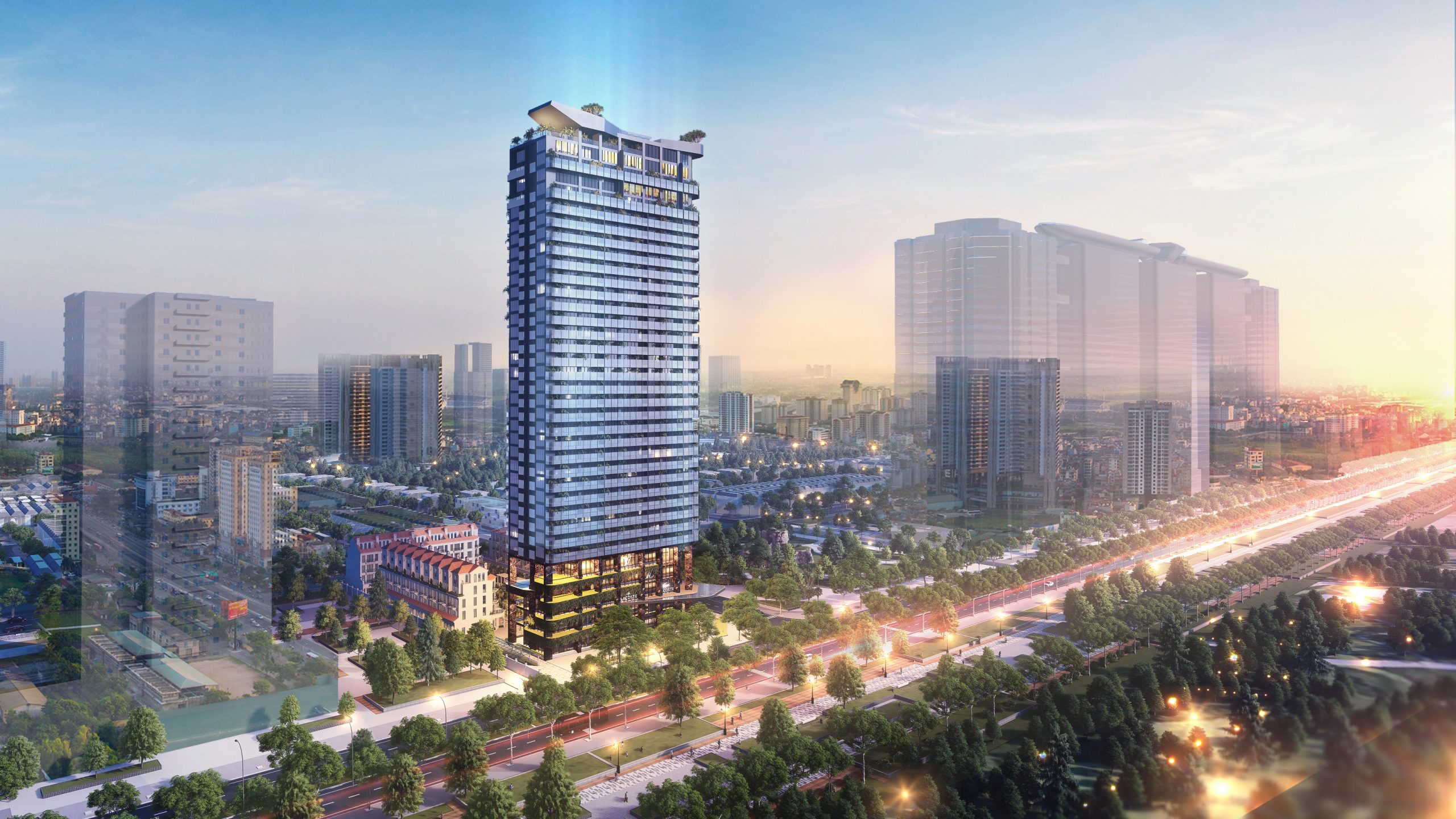 phối cảnh dự án sunshine golden river