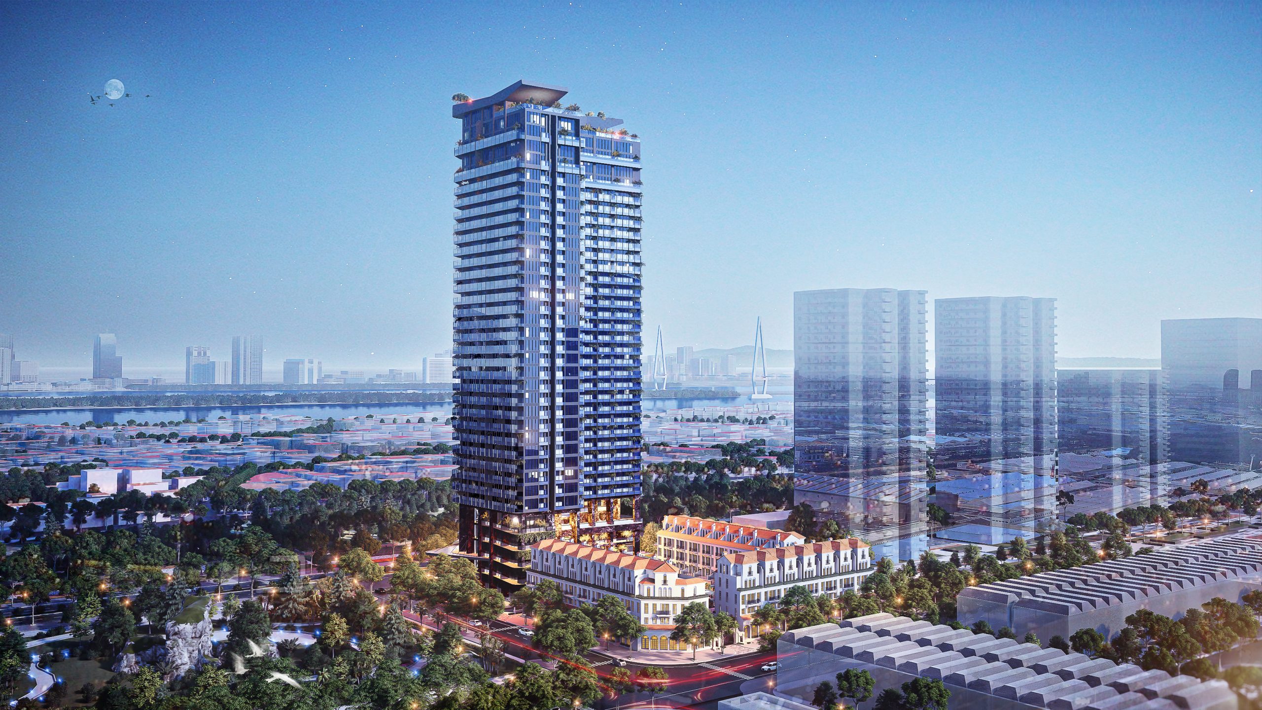 Phối cảnh dự án sunshine goldenriver