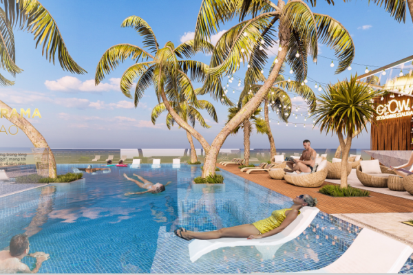 Bể Bơi Sky Panorama Dự án Sunshine City