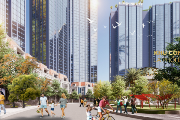 Khu Công Viên Cây Xanh Dự án Sunshine City Ciputra