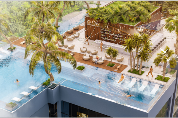 Rooftop City Bar Dự án Sunshine City Ciputra