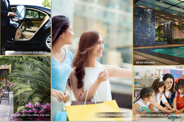 Tiện ích Dự án Sunshine City Ciputra